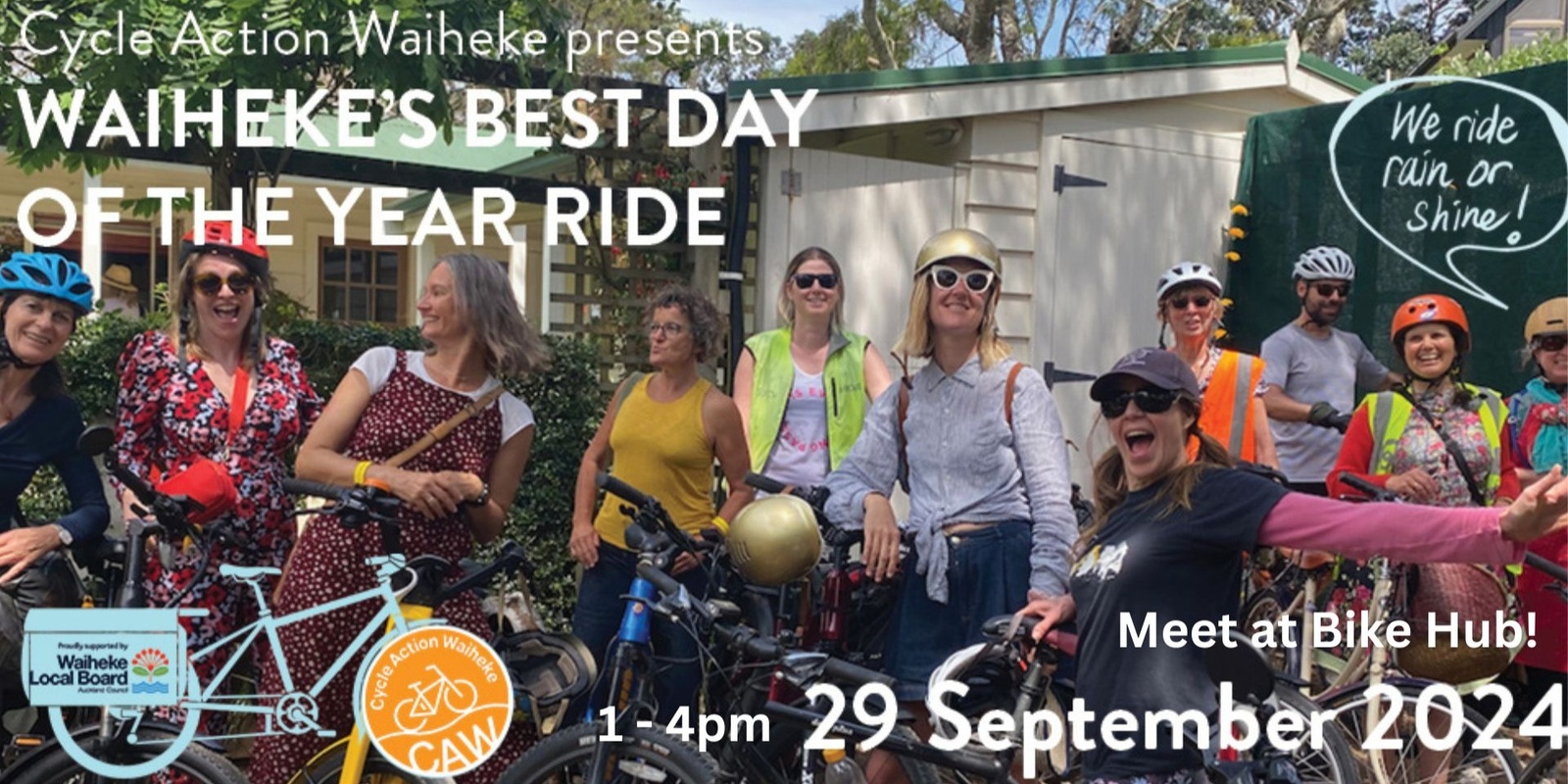 Banner image for Best Day of the Year Ride