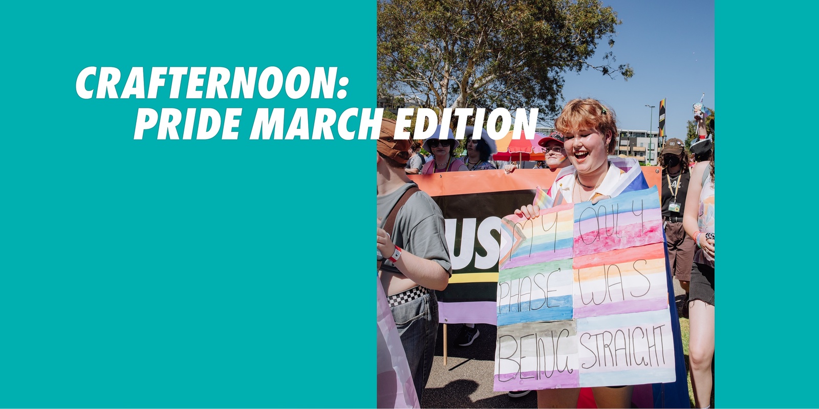 Banner image for Crafternoon: Pride March Edition with Minus18