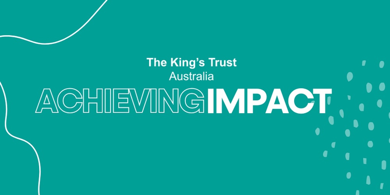 Banner image for Achieving Impact 