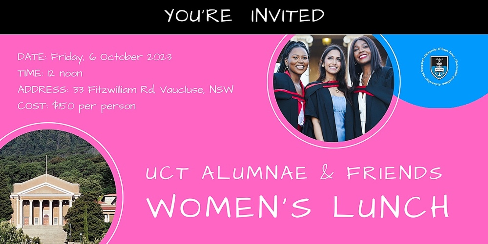 Banner image for UCT Australian Trust Women's Lunch