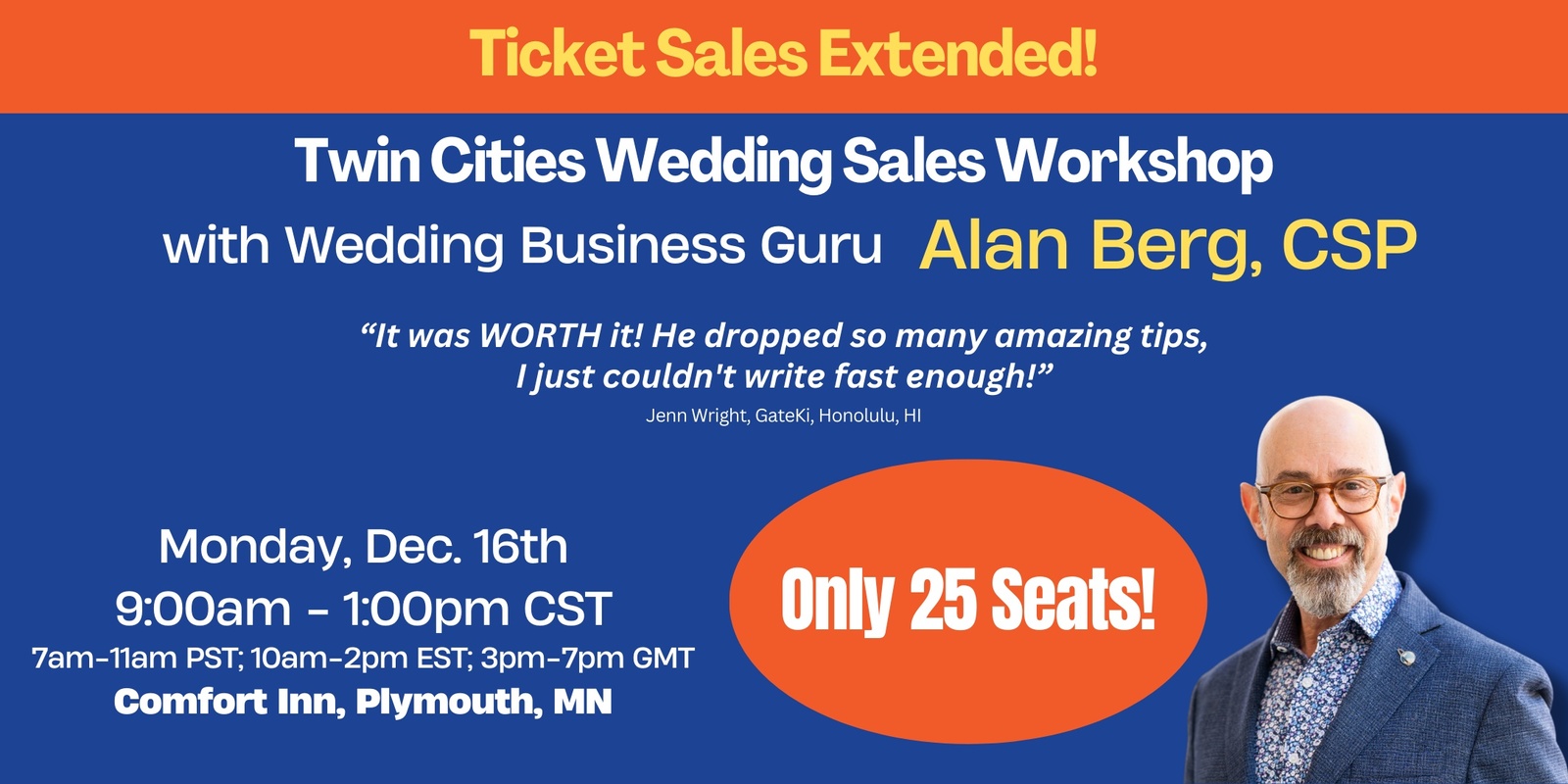 Banner image for Twin Cities Pop Up Wedding Sales Workshop