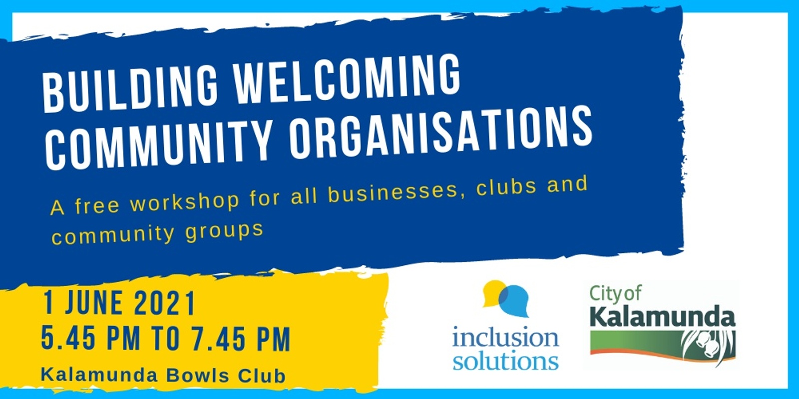 Banner image for Building Welcoming Community Organisations - Kalamunda