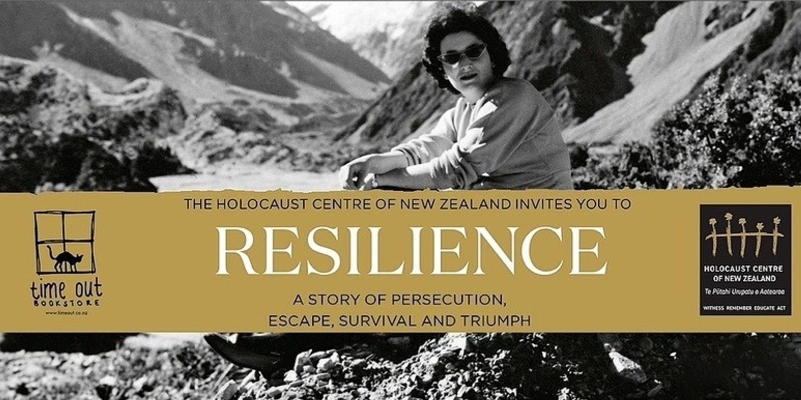 Banner image for Book Launch: Inge Woolf - 'Resilience: A Story of Persecution, Escape, Survival and Triumph'