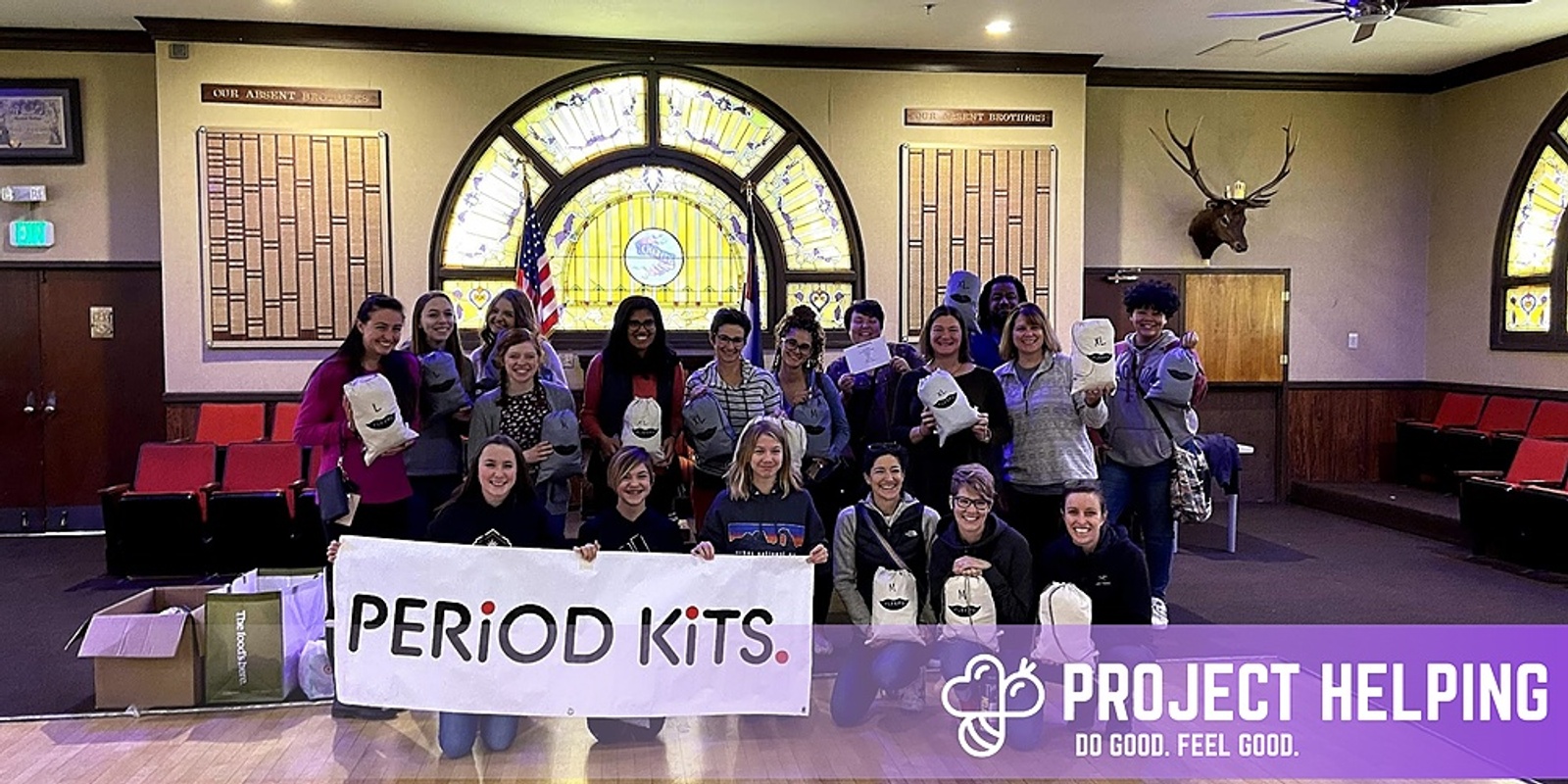 Banner image for Make and Pack Hygiene Kits for Women in Need!