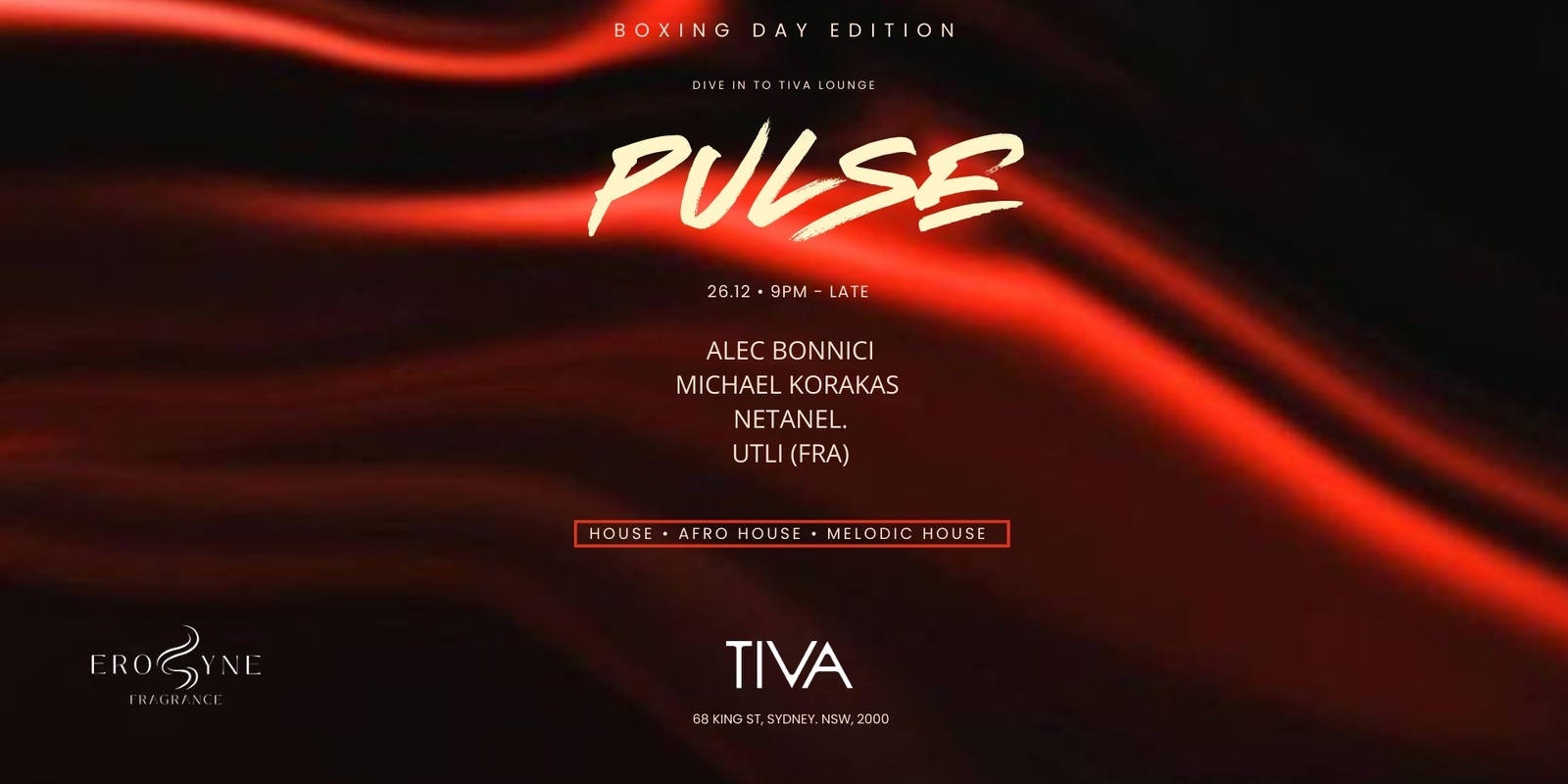 Banner image for Pulse I Tiva Louge 