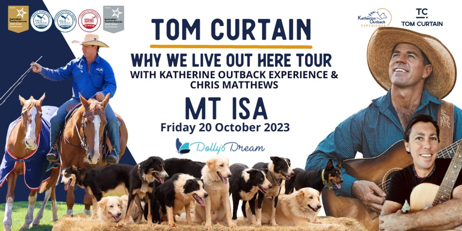 Banner image for Tom Curtain Tour - MT ISA, QLD