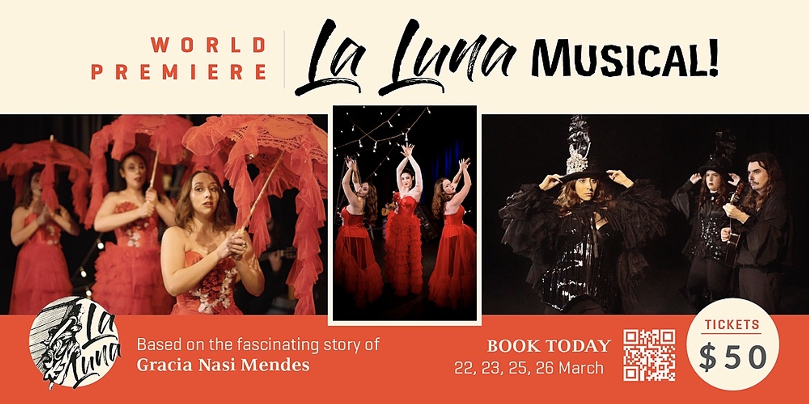 LA LUNA - Evening Performances - Wed 22nd Mar 2023