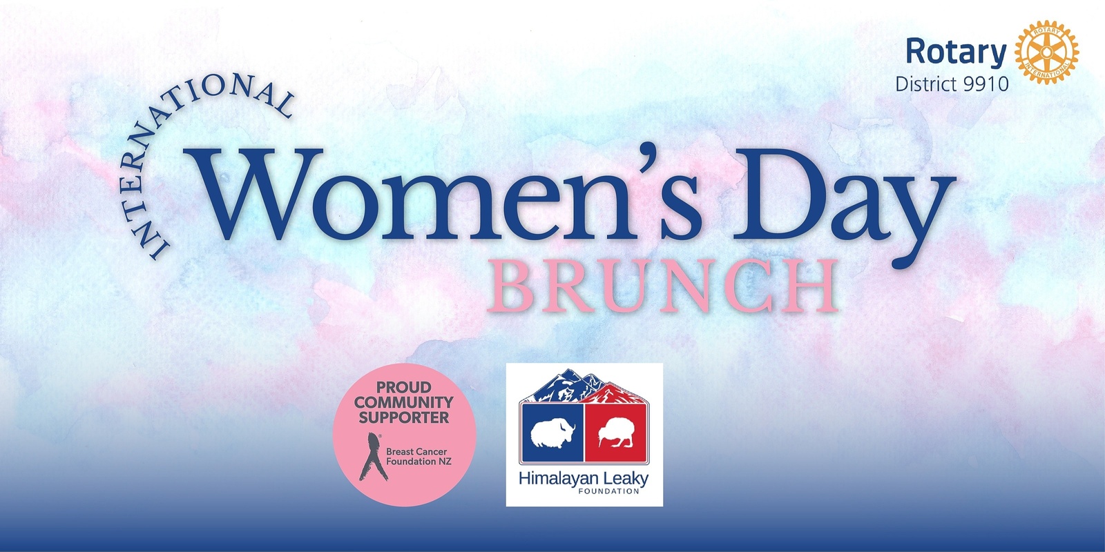 Banner image for International Women's Day Brunch Rotary District 9910