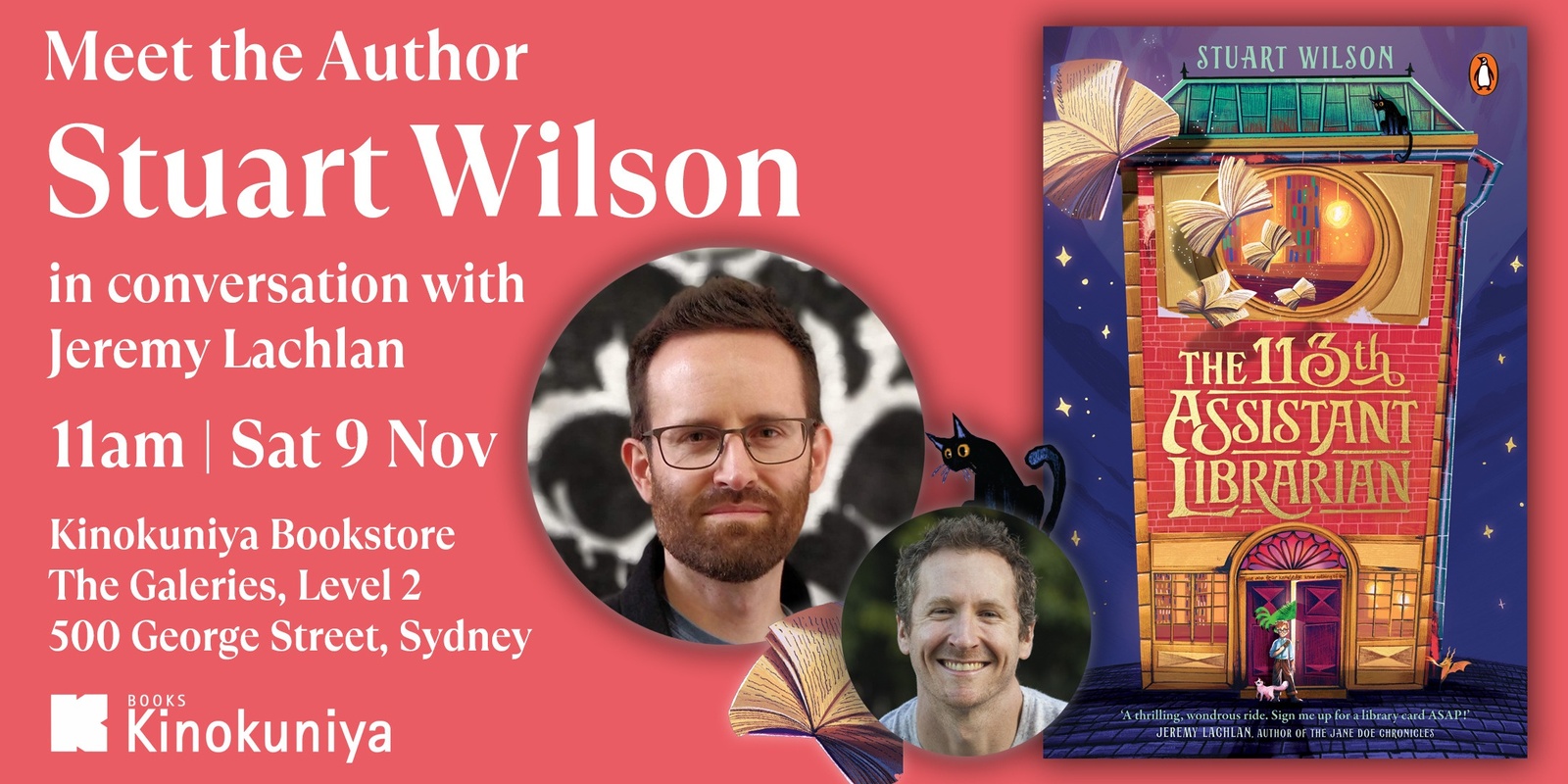 Banner image for Meet the Author: Stuart Wilson