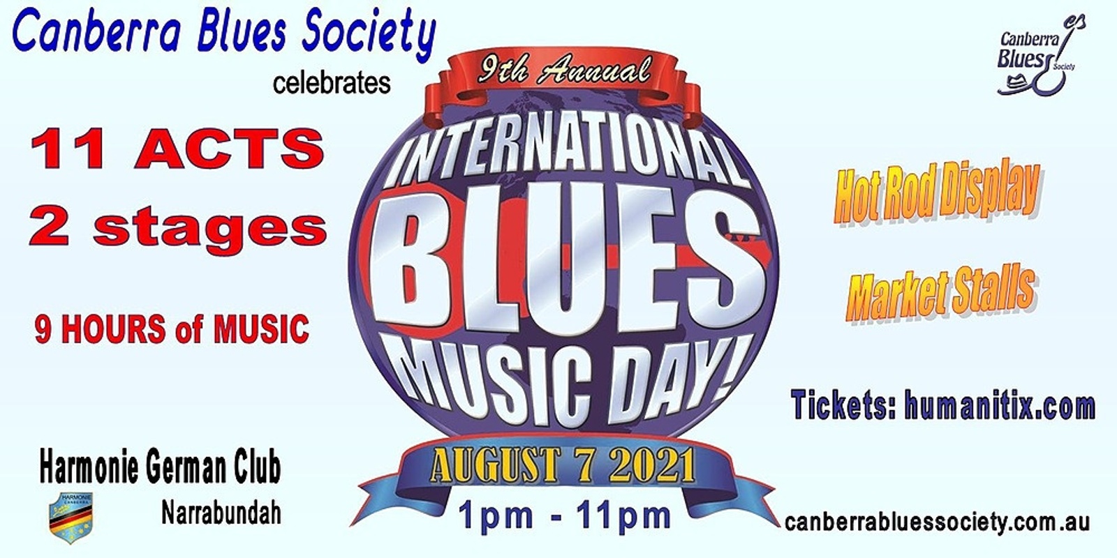 Banner image for International Blues Music Day 2021