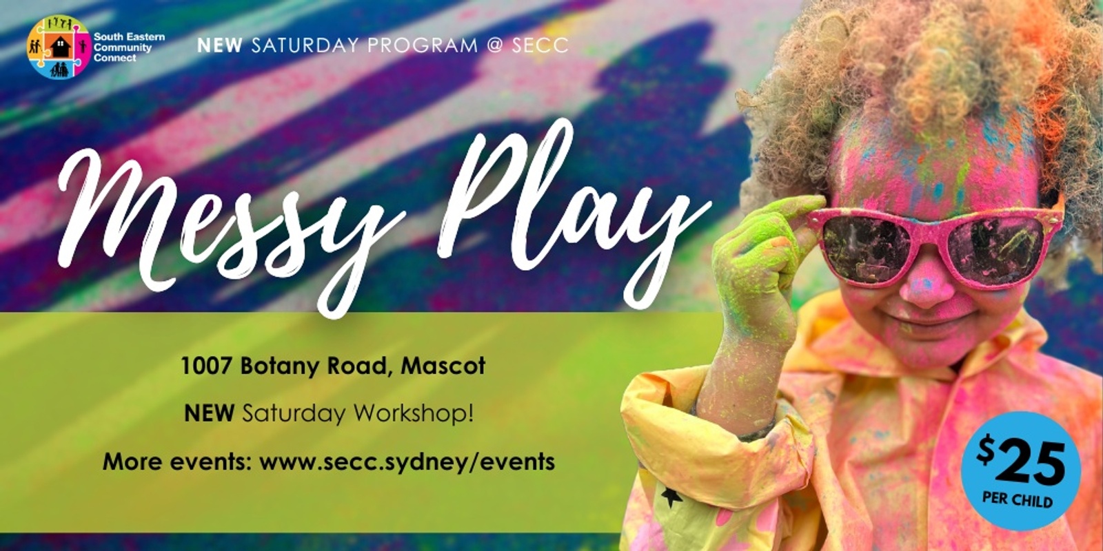 Banner image for Saturday Messy Play Workshop | Birthday Party Taster