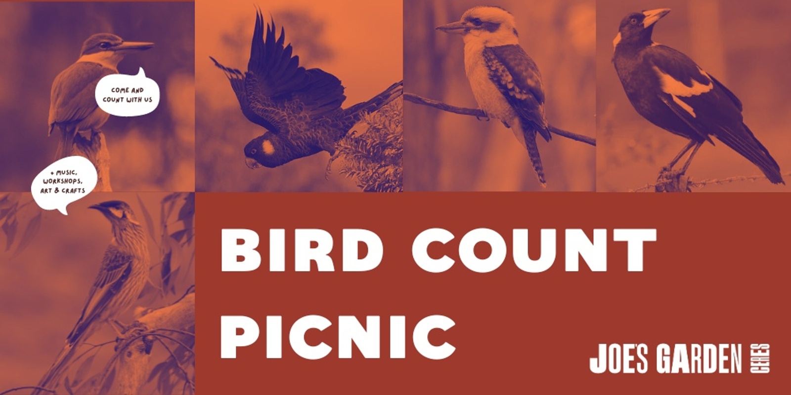 Banner image for CERES Bird Count Picnic 2024