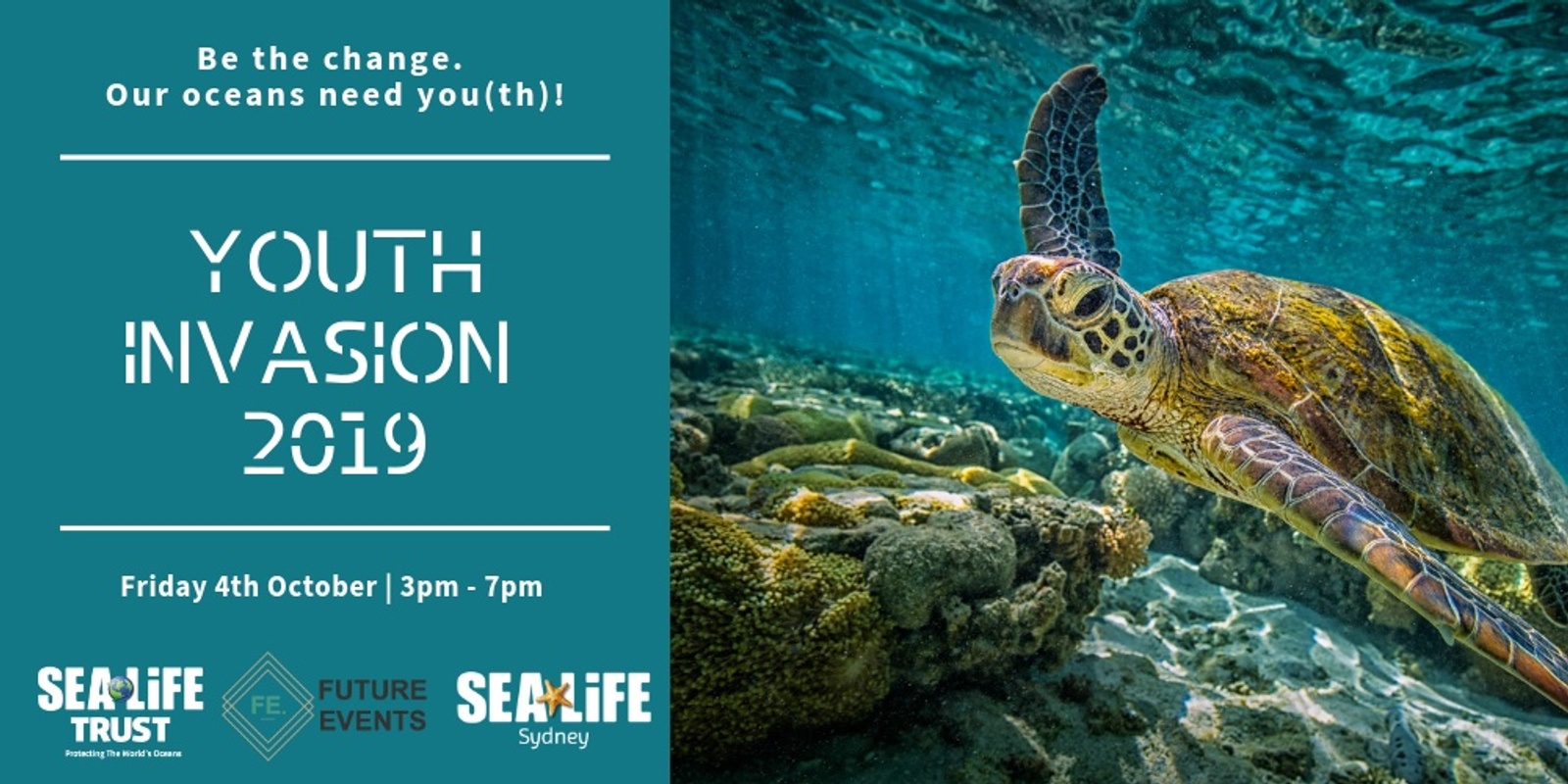 Banner image for Youth Invasion 2019 @ SEA LIFE Sydney Aquarium