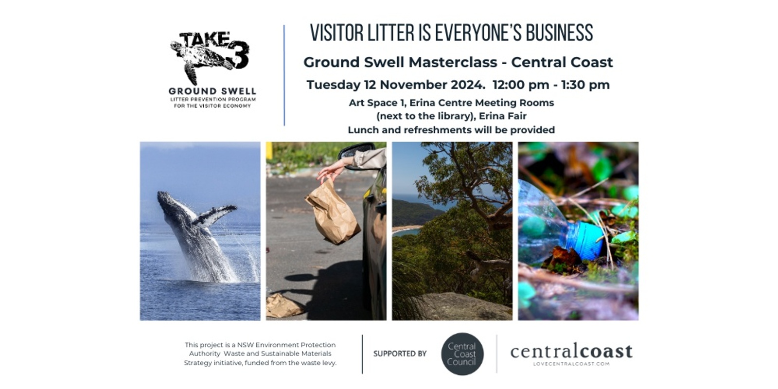 Banner image for Take 3 Ground Swell Masterclass Central Coast