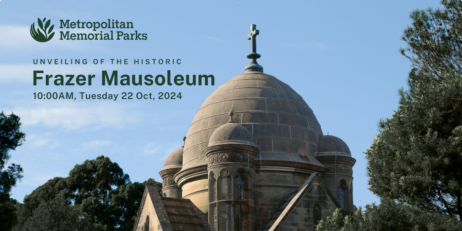 Banner image for Frazer Mausoleum Reopening Ceremony