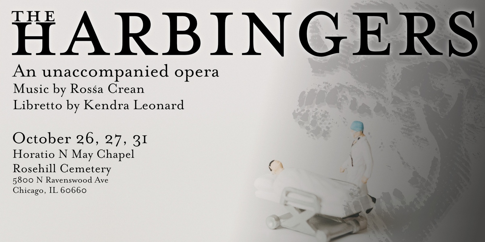 Banner image for The Harbingers: an unaccompanied opera in one act