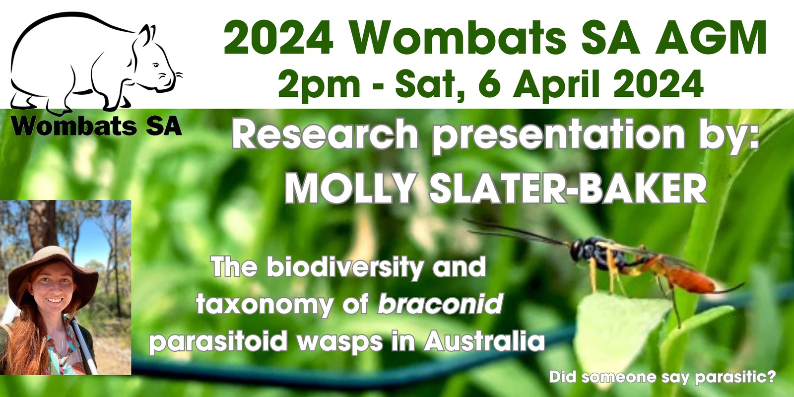 Banner image for 2024 Wombats SA AGM