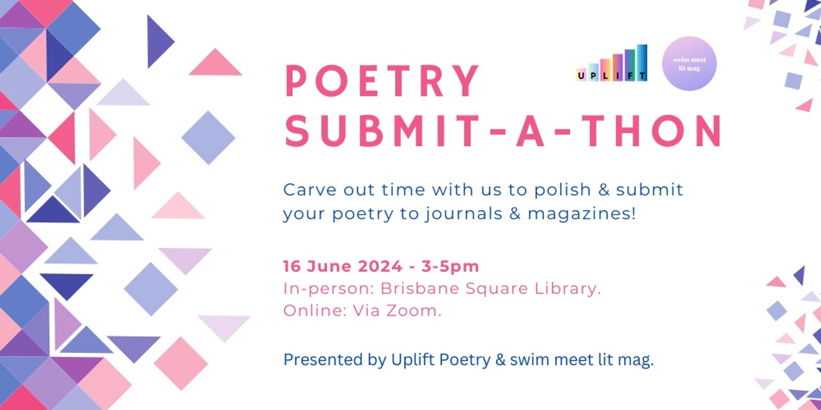 Banner image for Poetry Submit-a-Thon 