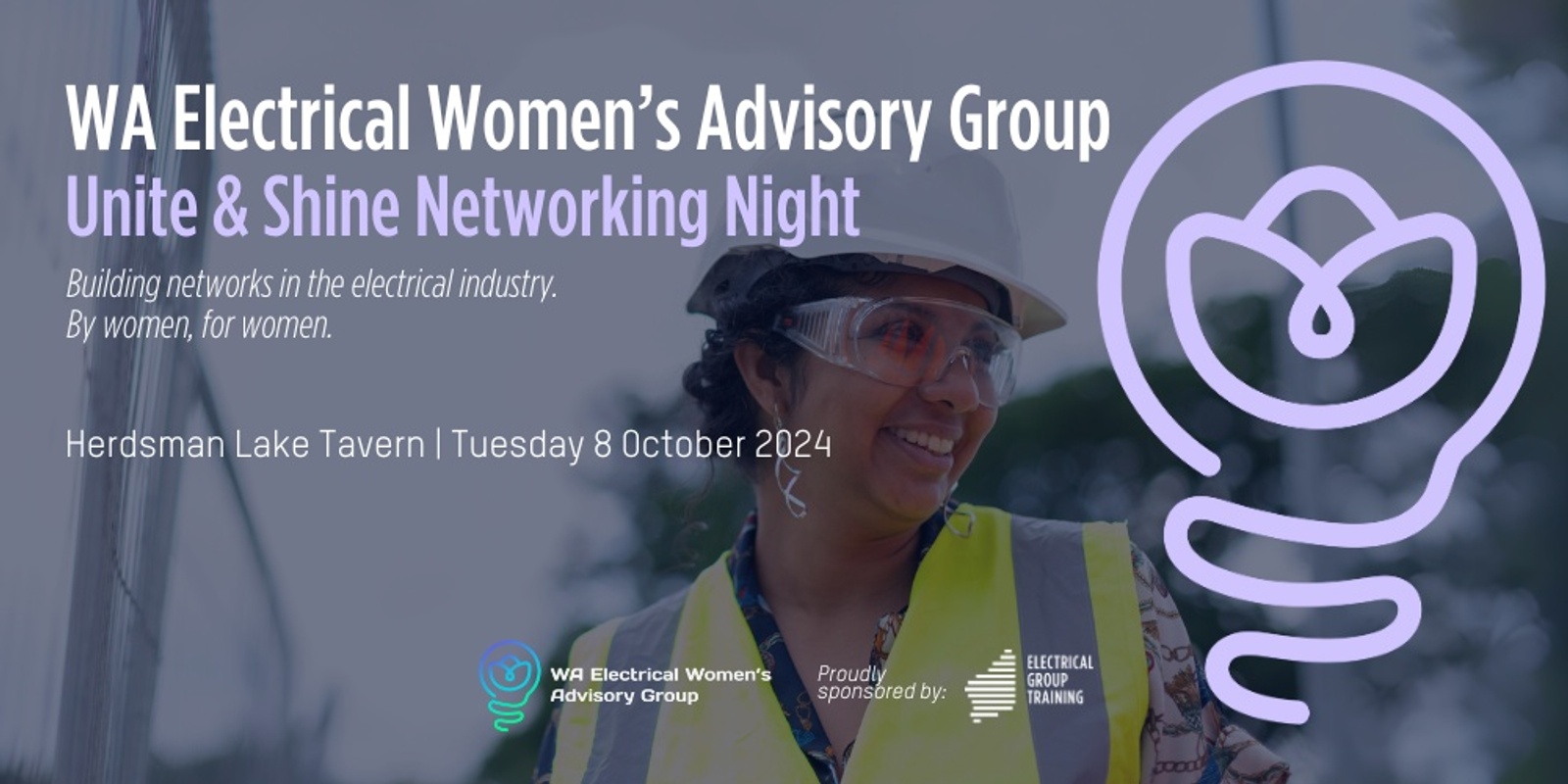 Banner image for WA Electrical Women's Advisory Group - Unite & Shine Networking Night 