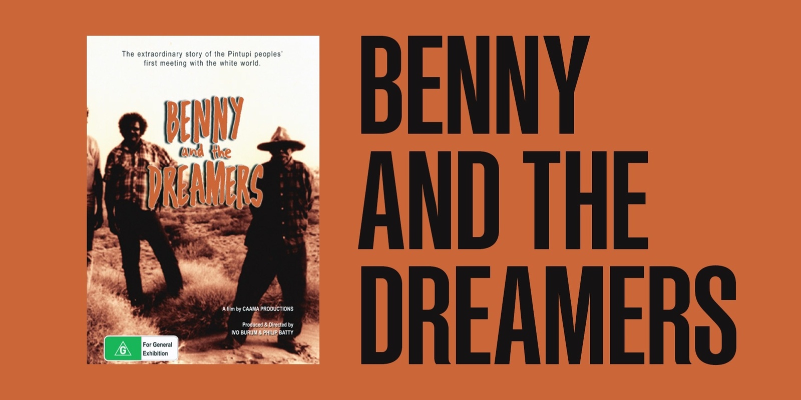 Banner image for Pintupi Way film event: Benny and the Dreamers