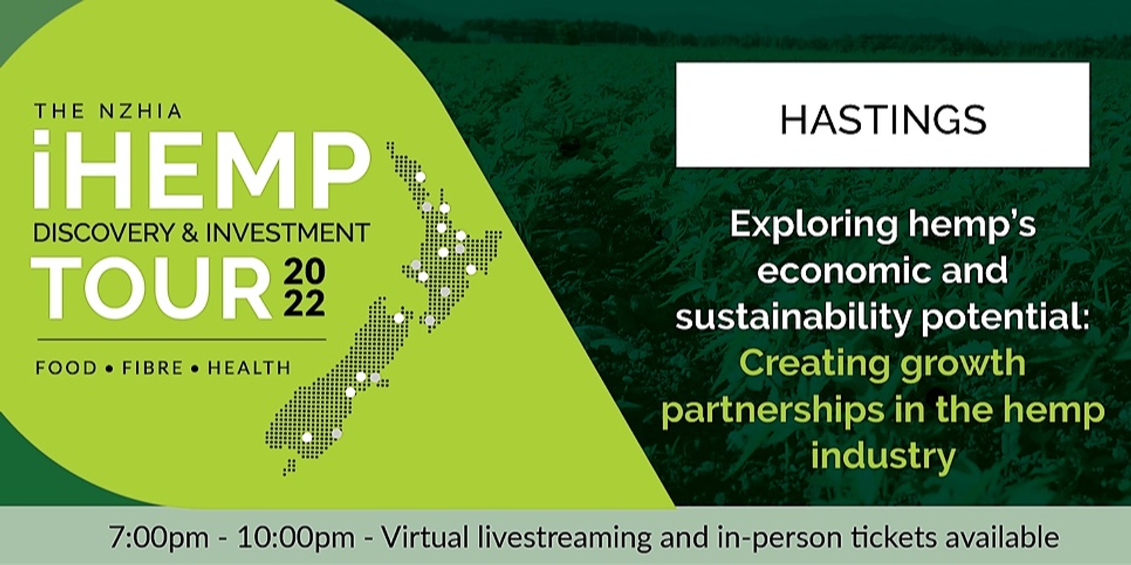 Banner image for HASTINGS: Creating growth partnerships in the hemp industry