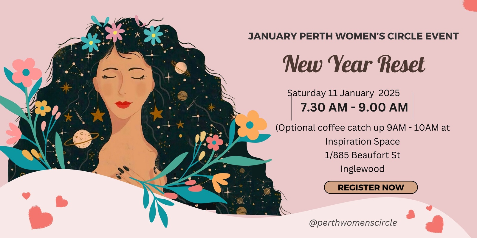 Banner image for Sat 11 Jan 2025 Perth Women's Circle Event