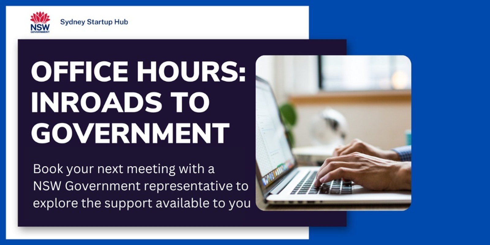 Banner image for Office Hours: Inroads to Government