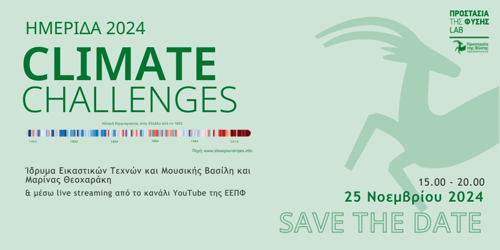 Banner image for Climate Challenges - Ημερίδα 2024