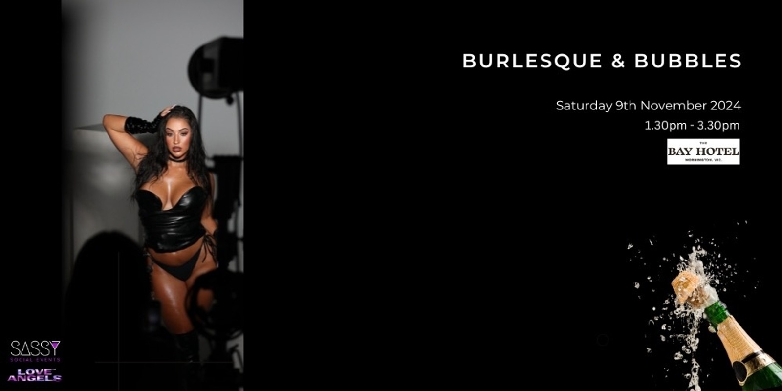 Banner image for BURLESQUE & BUBBLES