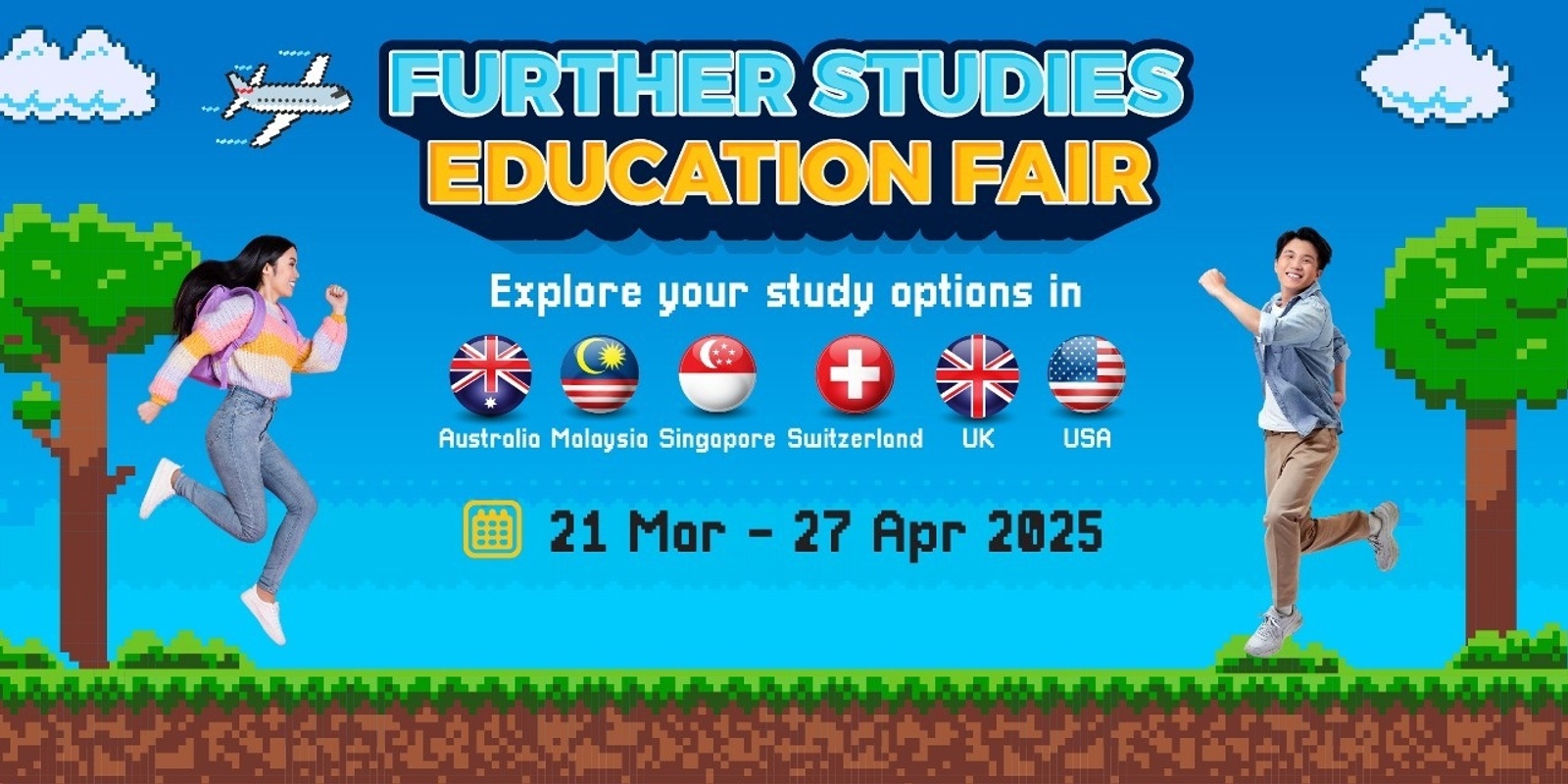 Banner image for  Go! Further Studies Education Fair March 2025