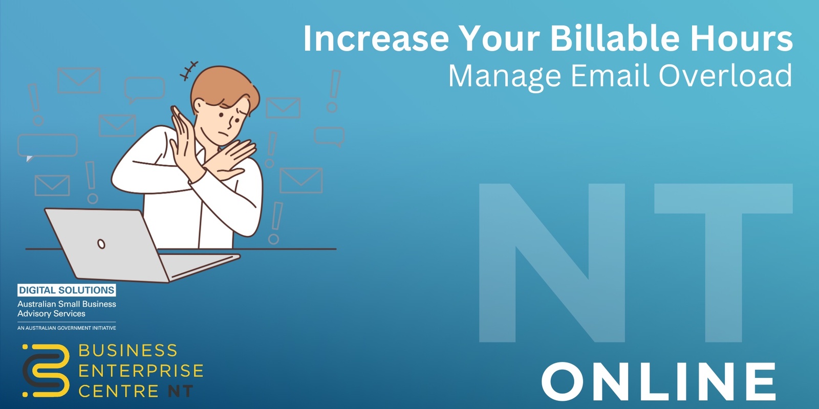 Banner image for Increase Your Billable Hours (Managing Email Overload)