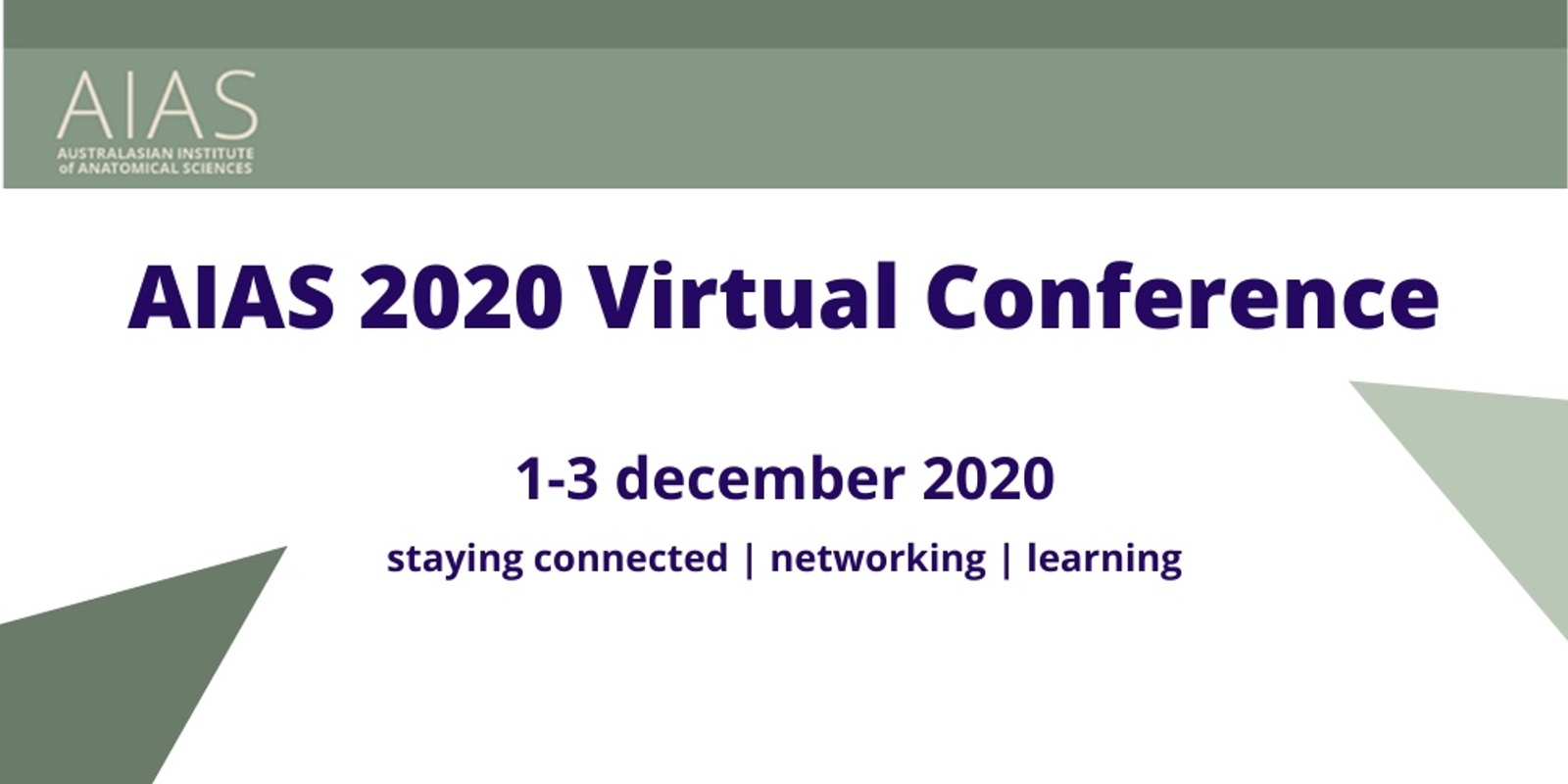 Banner image for AIAS 2020 Virtual Conference