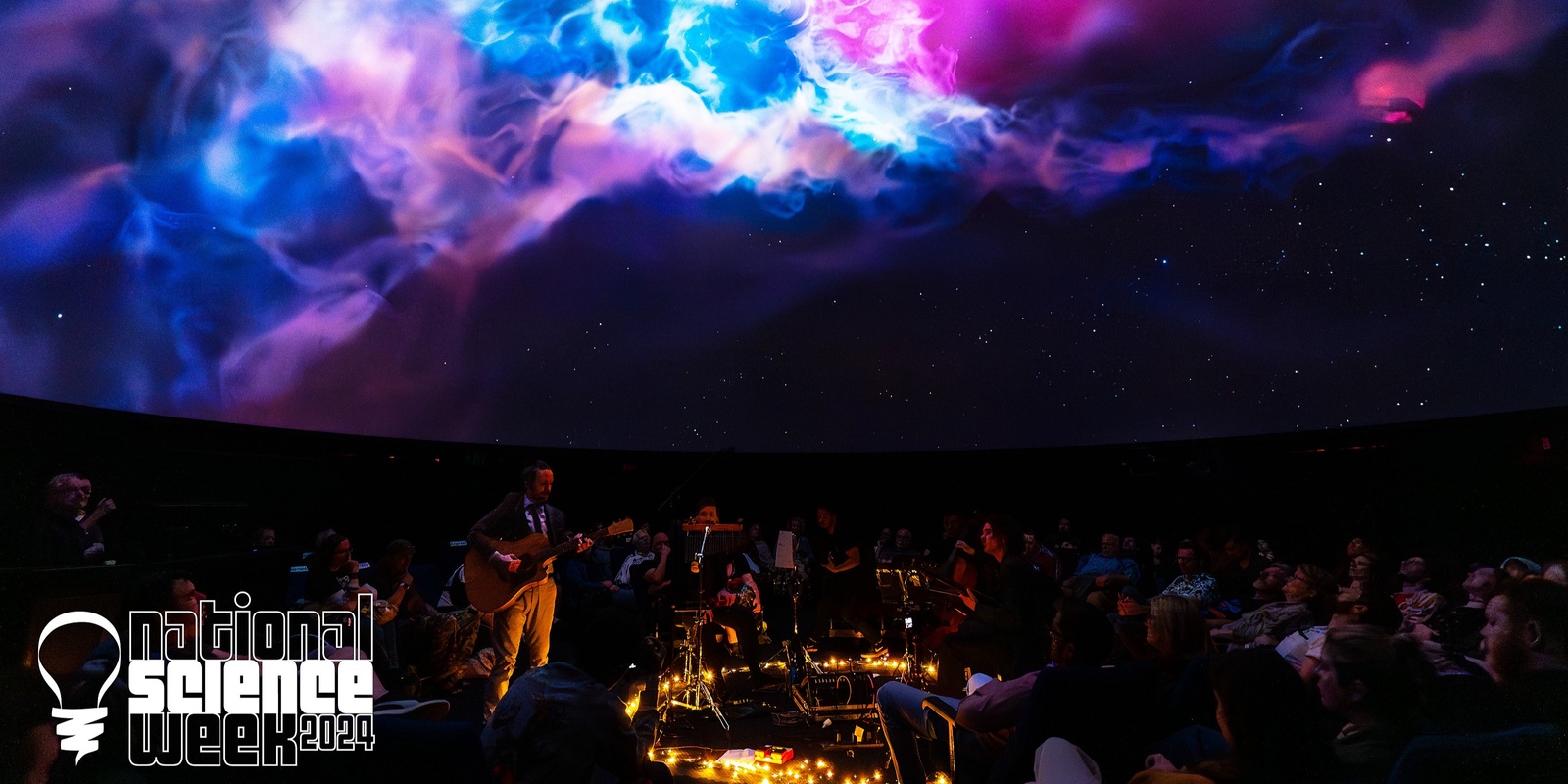 Banner image for Sciency Music at the Planetarium 2024
