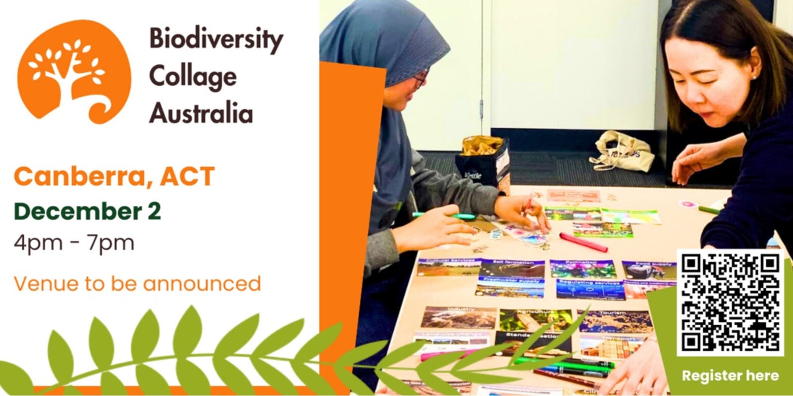 Banner image for Biodiversity Collage Canberra - December