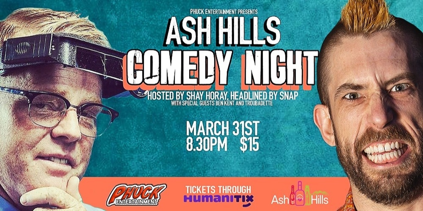 Banner image for Ash Hills Comedy Night