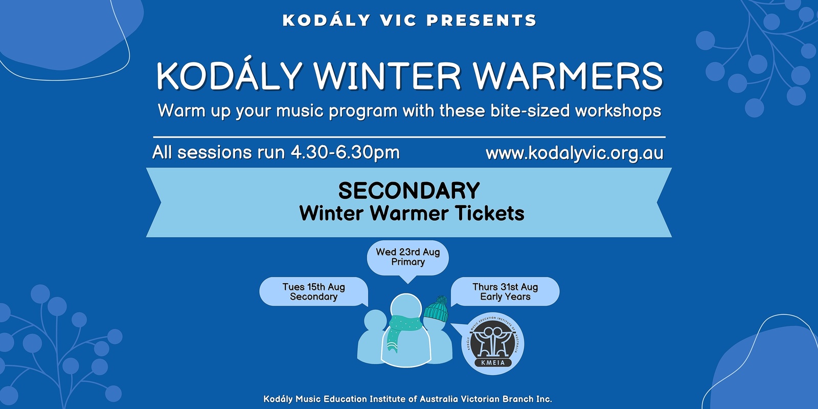 Banner image for SECONDARY Kodaly Winter Warmers