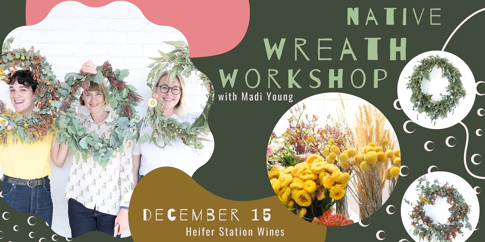 Banner image for Native Wreath Workshop at Heifer Station Wines