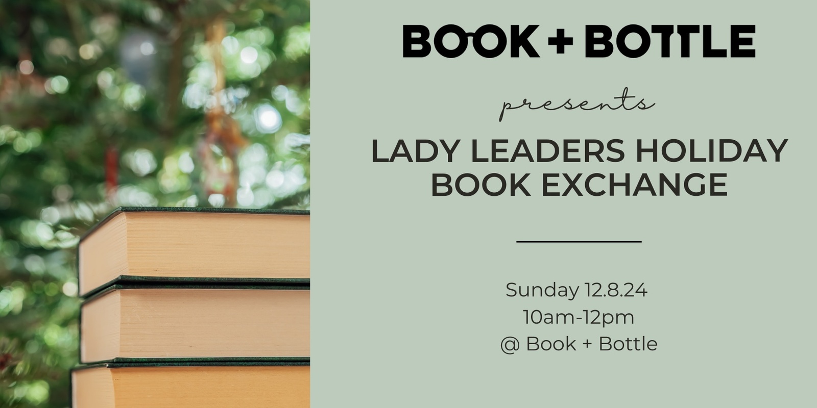 Banner image for Lady Leaders Holiday Book Exchange