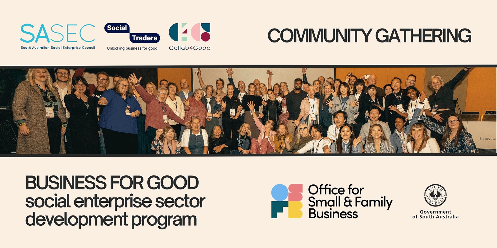 Banner image for Business for Good: Community Gathering