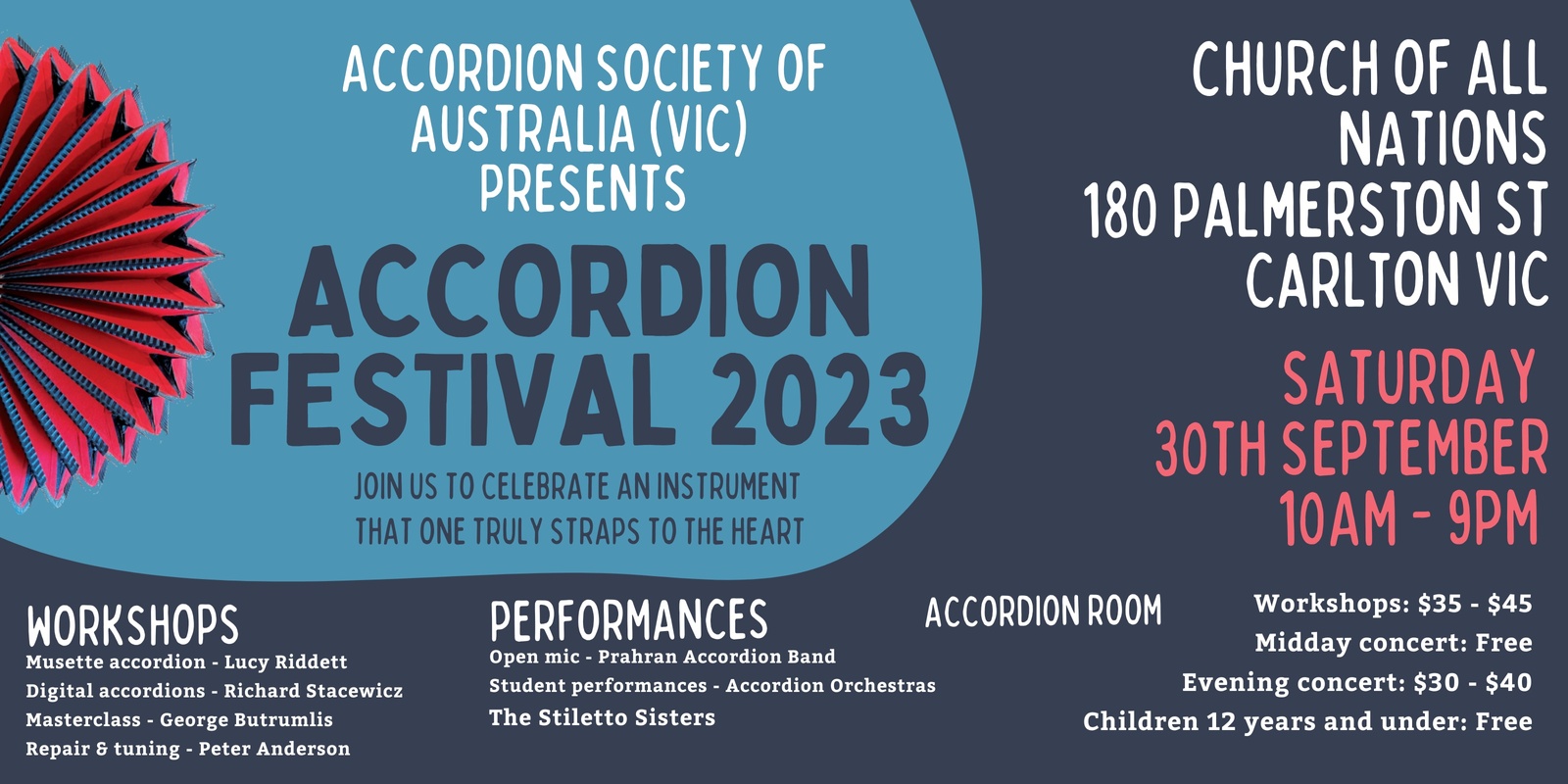 Banner image for Accordion Society of Australia (Vic) Festival