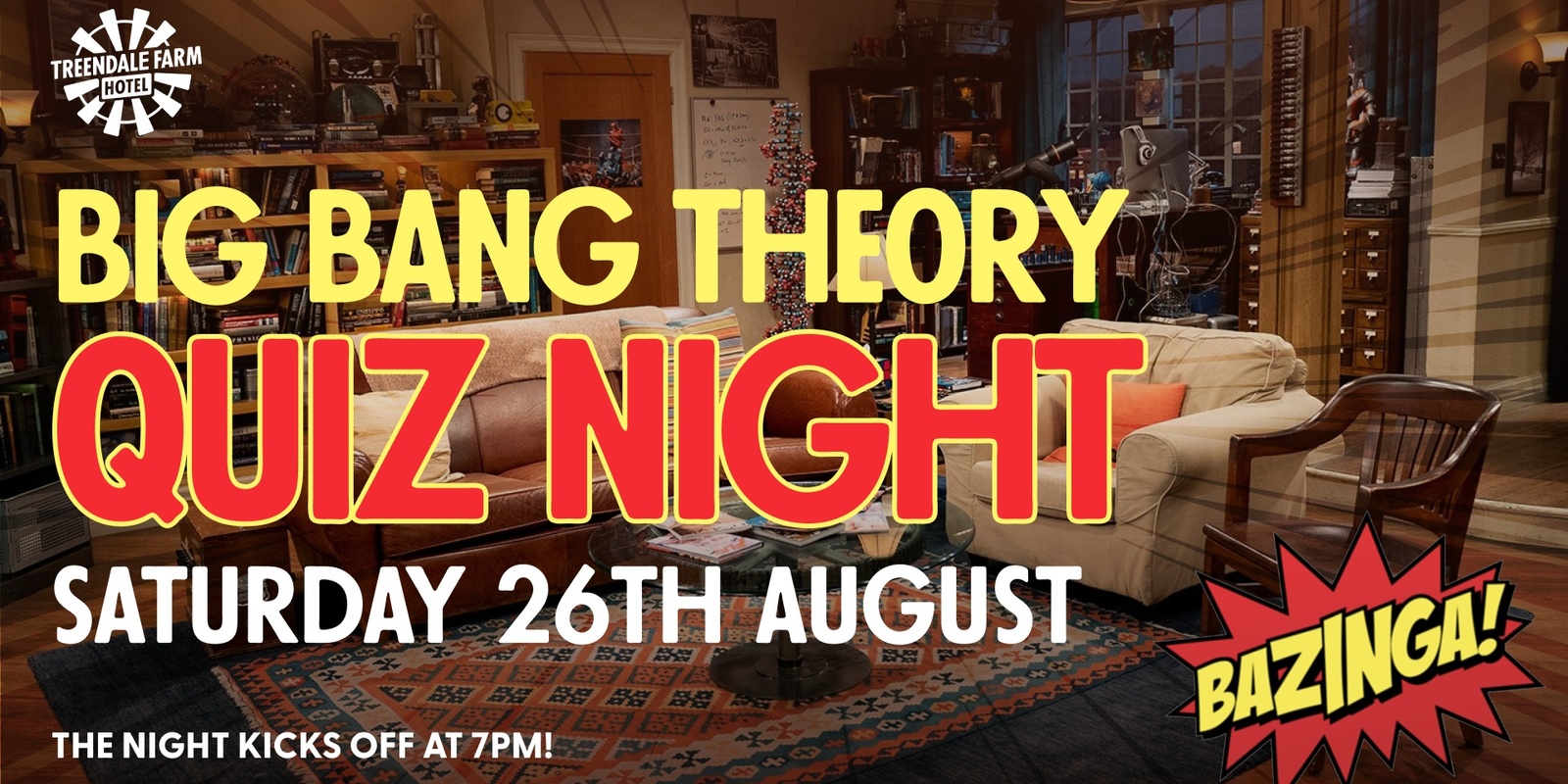 Banner image for Big Bang Theory Quiz night