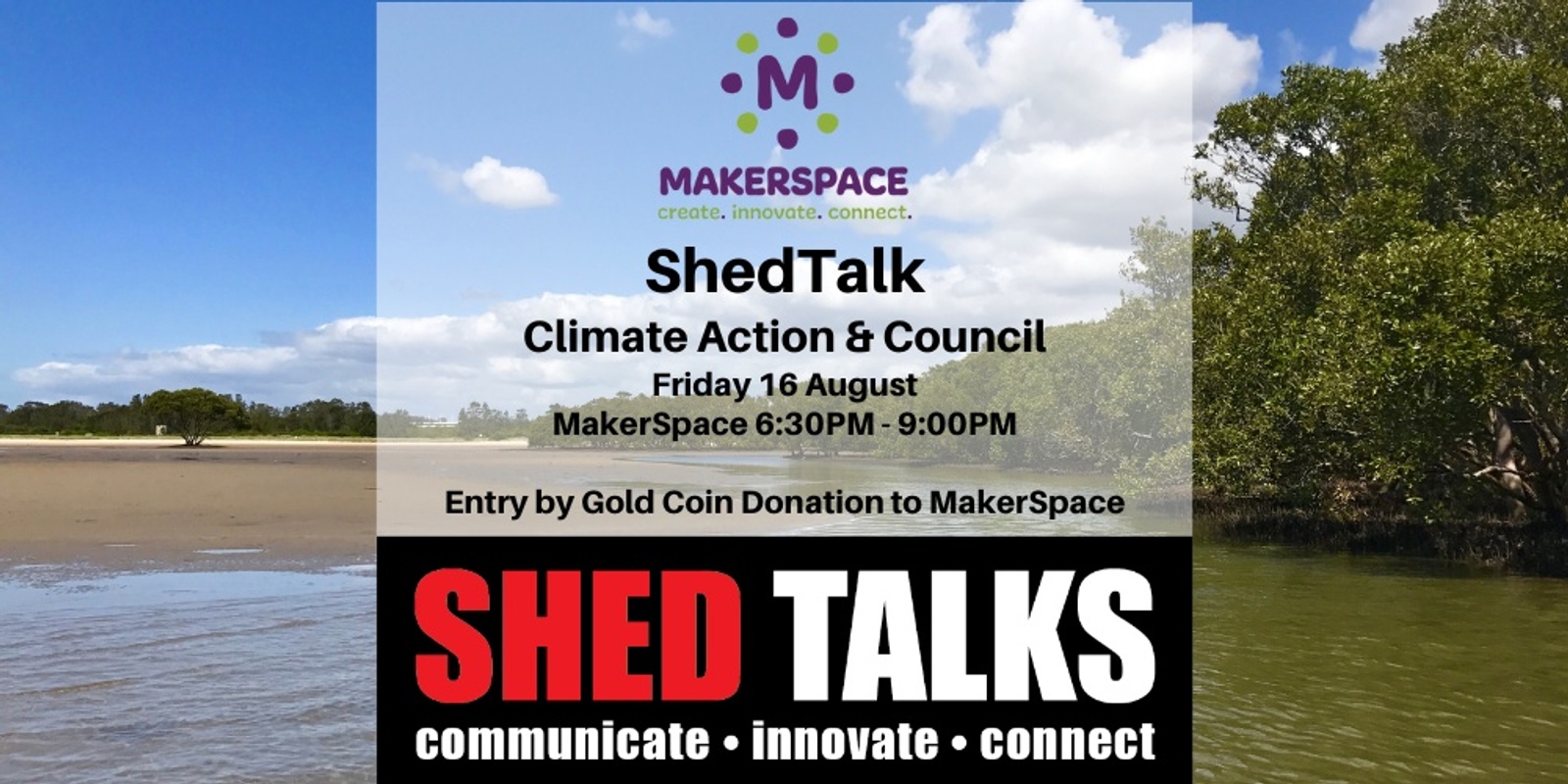 Banner image for SHED TALK: Climate Action & Local Government