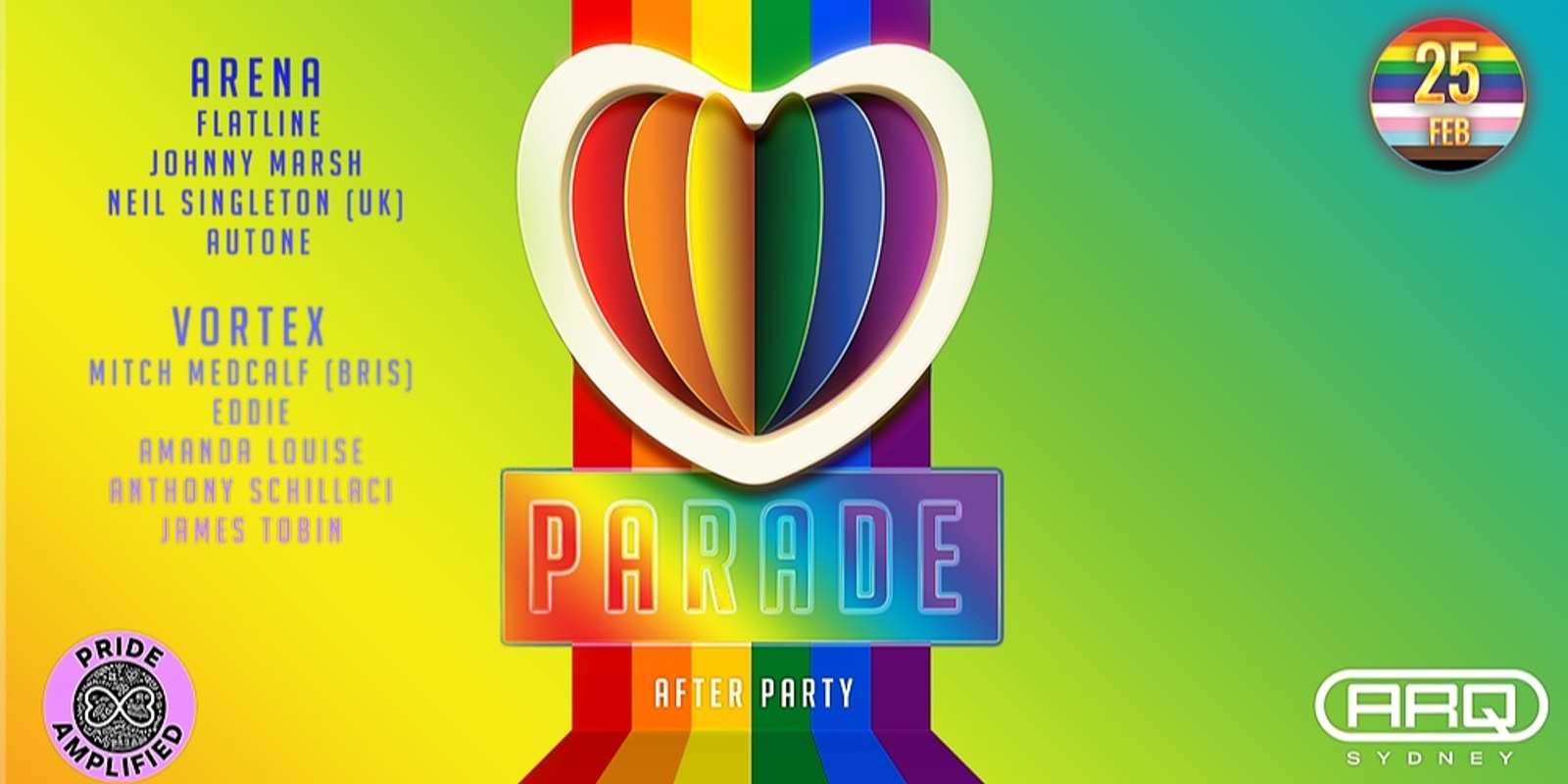 Banner image for ARQ Parade Party