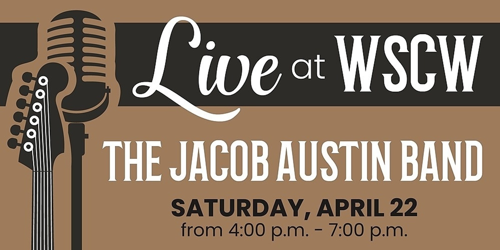 Banner image for The Jacob Austin Band Live at WSCW April 22