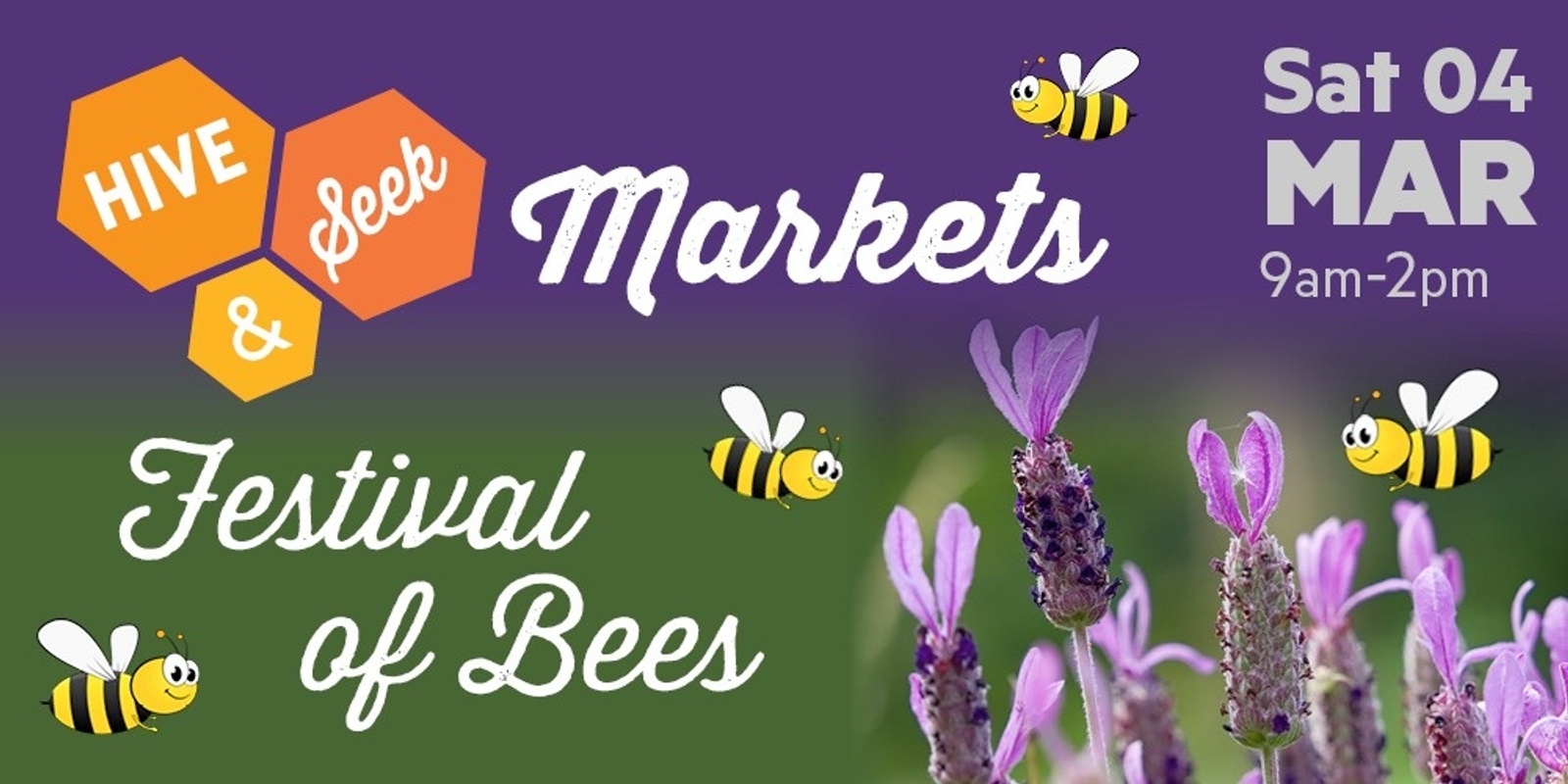 Banner image for Hive & Seek Market: 4 March 2023
