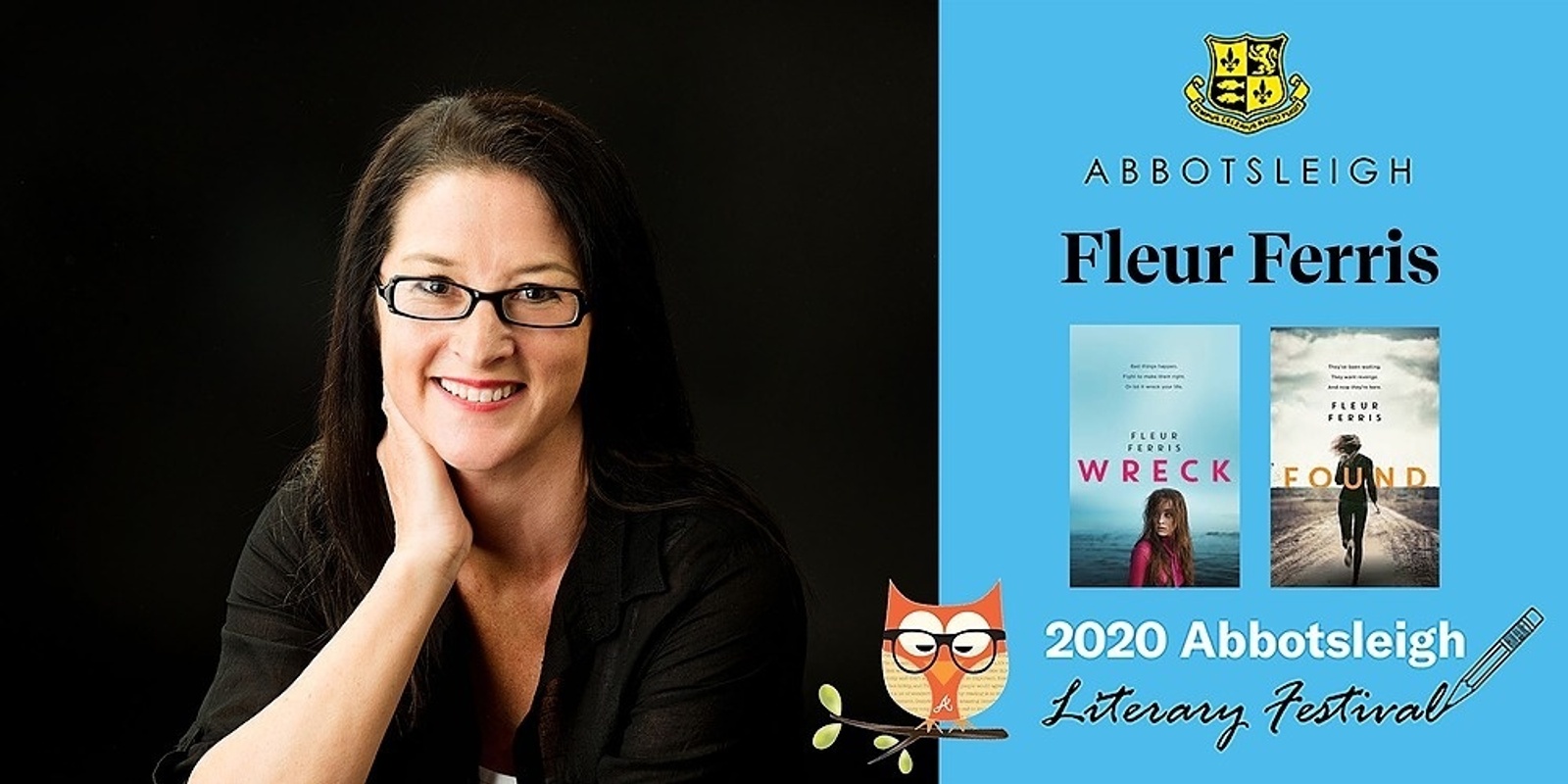 Banner image for 12pm Session - Fleur Ferris at the Abbotsleigh Literary Festival 2020