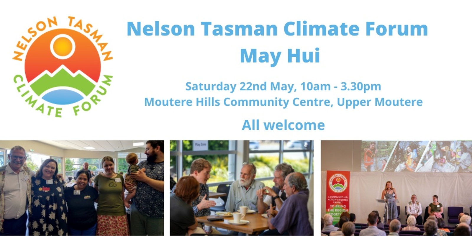Banner image for Nelson Tasman Climate Forum May Hui