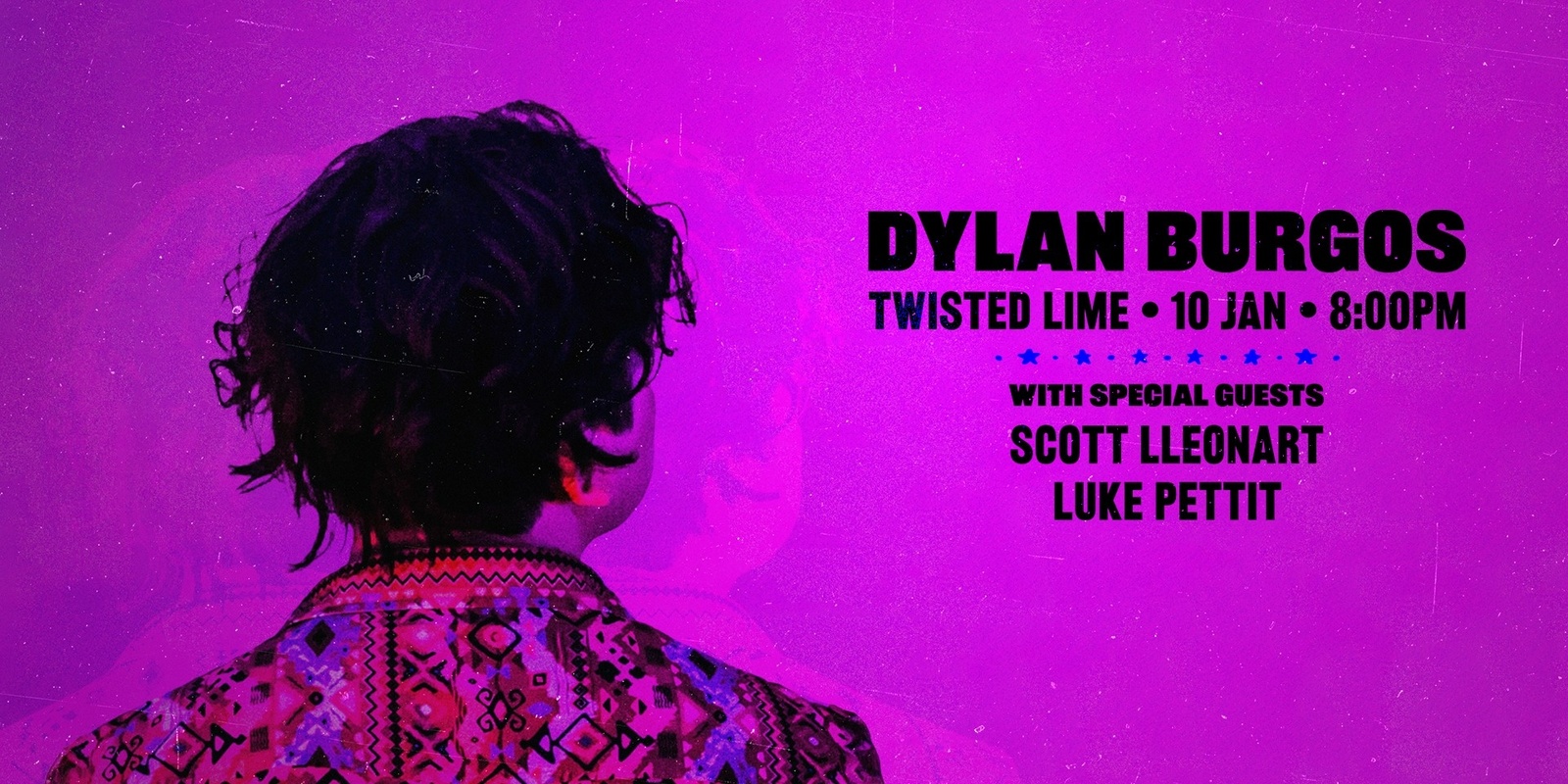 Banner image for Twisted 𝓛𝓲𝓿𝓮 - Dylan Burgos ft. Scott Lleonart & Luke Pettit