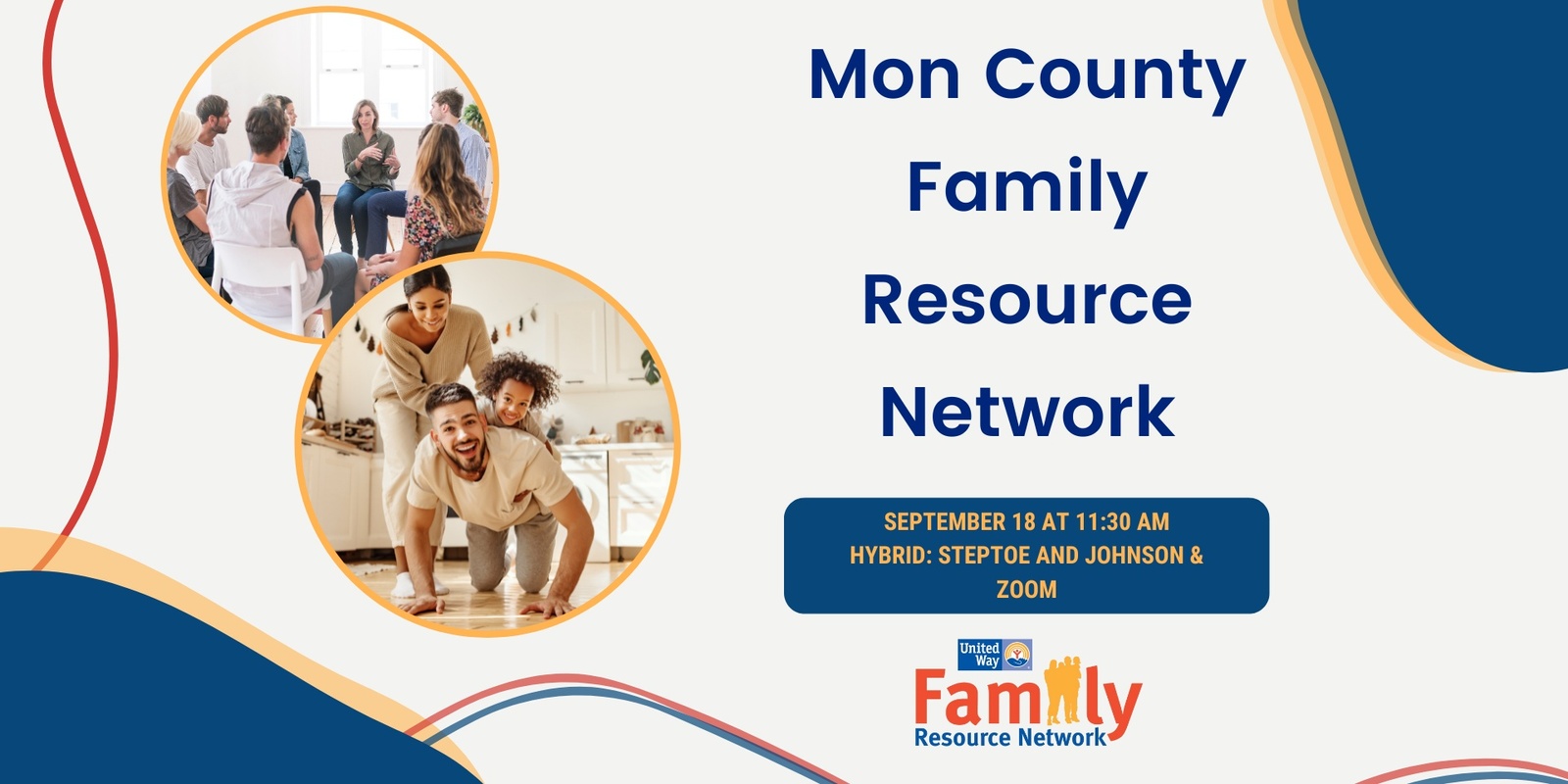 Banner image for September 2025 Mon County Family Resource Network 