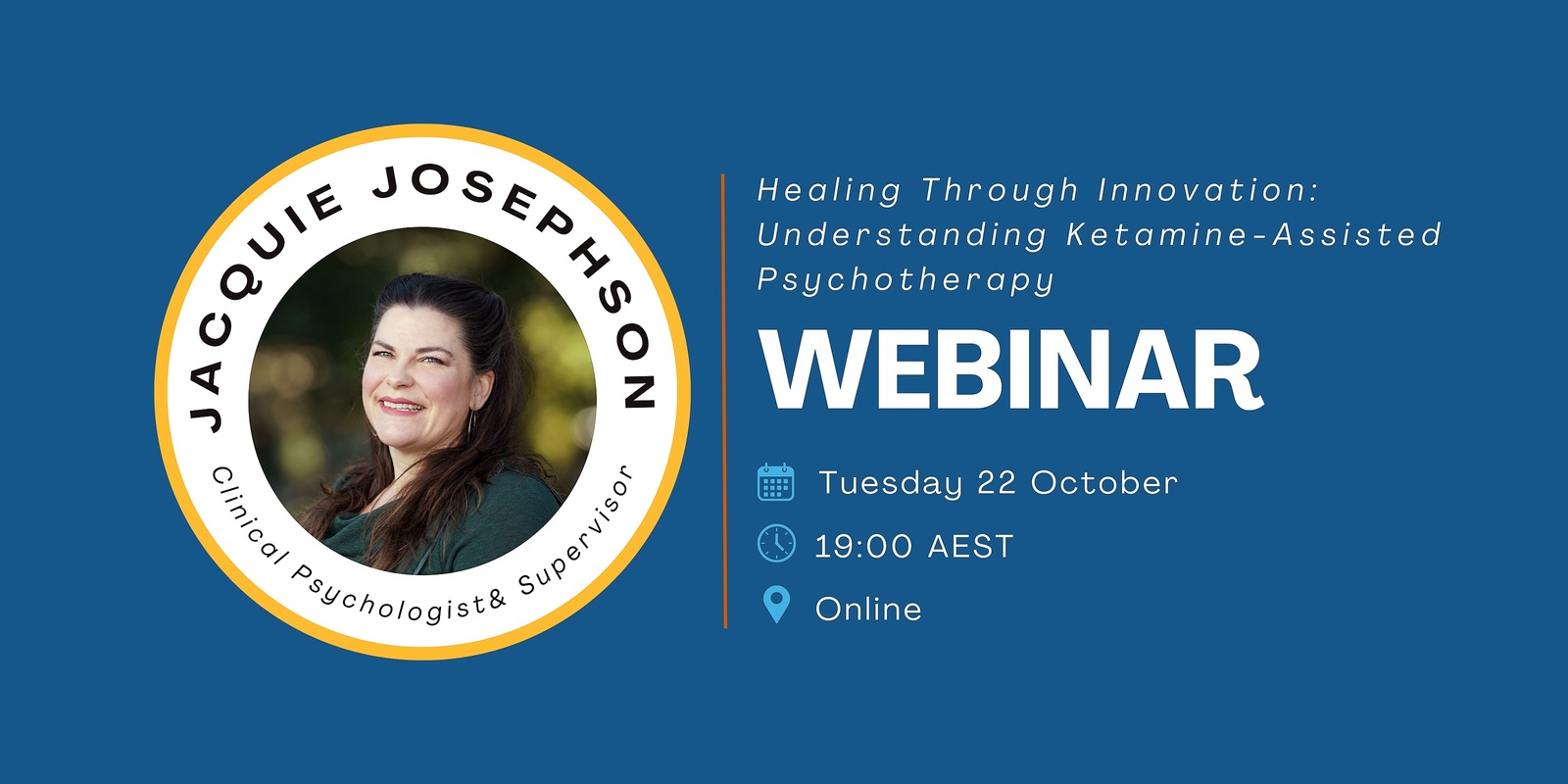 Banner image for Healing Through Innovation: Understanding Ketamine-Assisted Psychotherapy